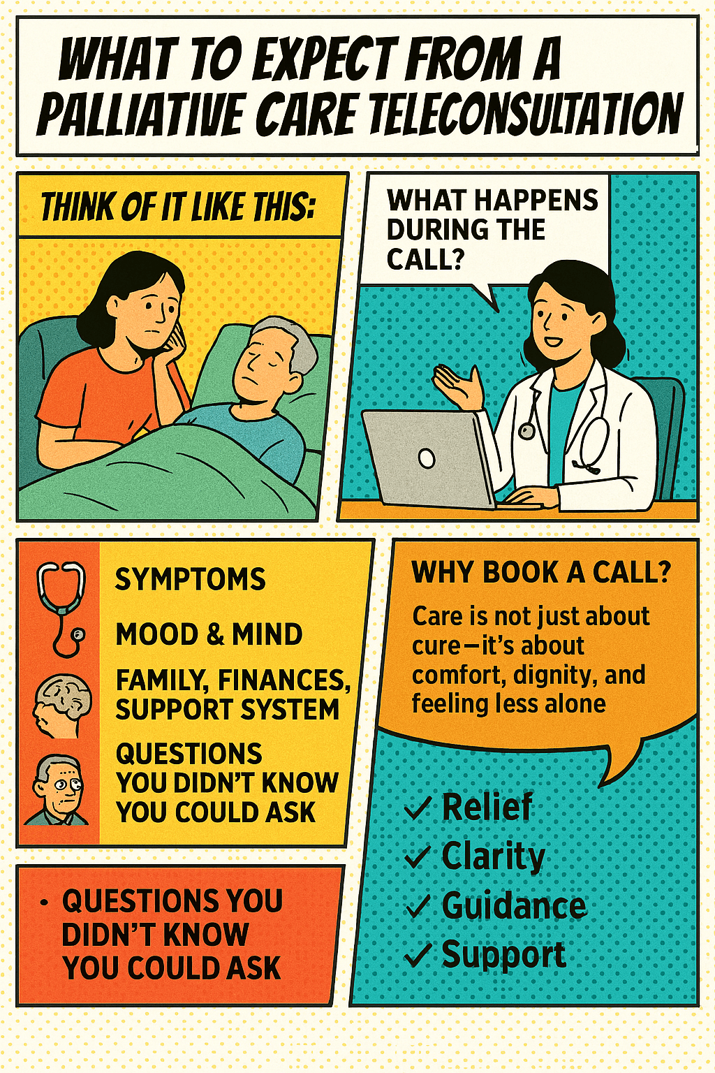 What to Expect from a Palliative Care Teleconsultation